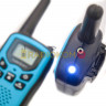 Комплект раций 2 шт TurboSky T25 BLUE. Рация TurboSky T25 синего цвета.
