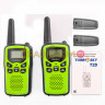 Комплект раций 2 шт TurboSky T25 GREEN. Рация TurboSky T25 зеленого цвета.